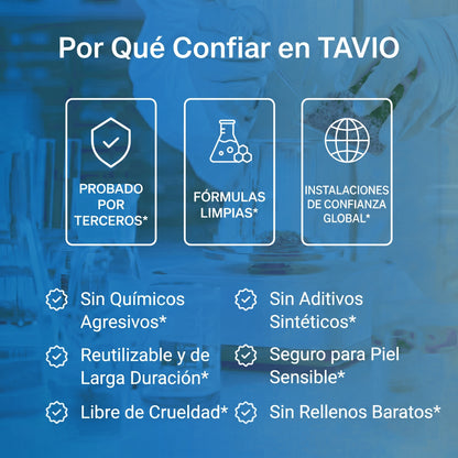 Tavio™ de Compresas de Aceite de Ricino