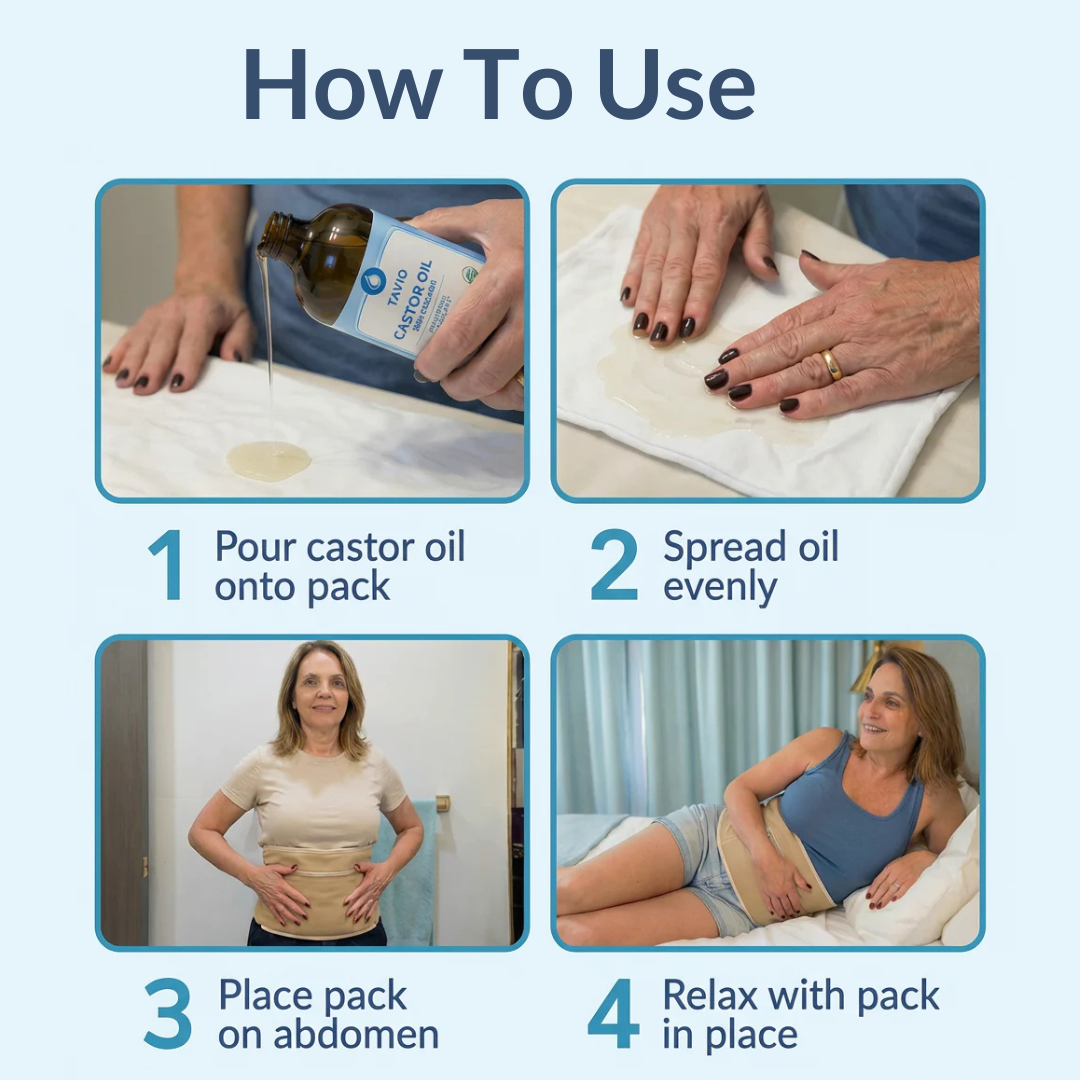 Tavio™ Castor Oil Pack Bundle