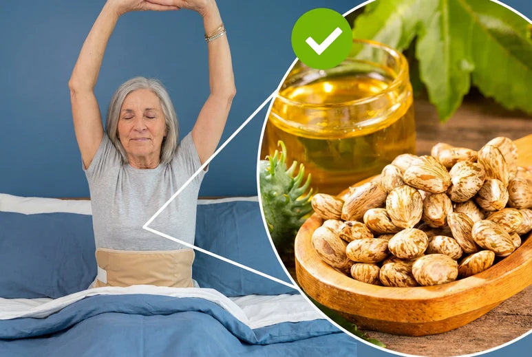 Natural castor oil remedy for kidney health