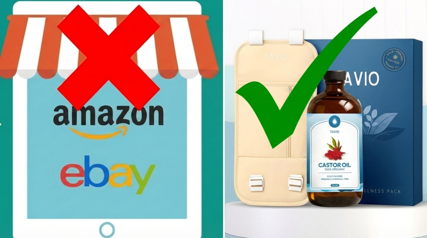 Not available on Amazon or eBay - only on official Tavio website