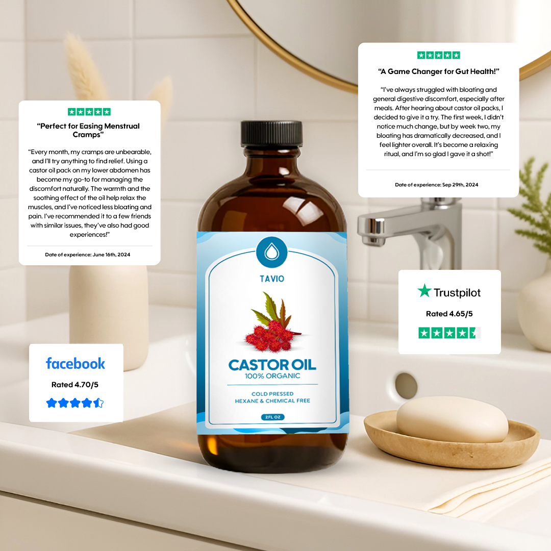 Tavio Organic Castor Oil Refill