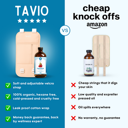 Tavio™ Castor Oil Pack Bundle